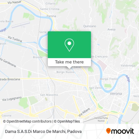 Dama S.A.S.Di Marco De Marchi map