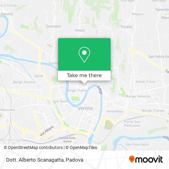 Dott. Alberto Scanagatta map