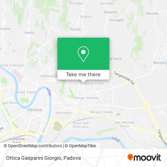 Ottica Gasparini Giorgio map