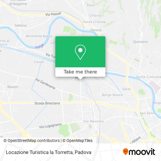 Locazione Turistica la Torretta map