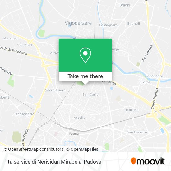 Italservice di Nerisidan Mirabela map