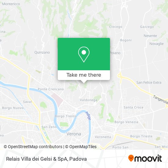 Relais Villa dei Gelsi & SpA map