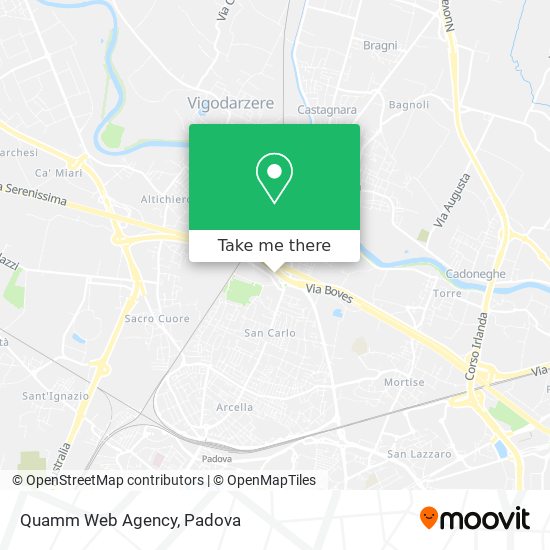 Quamm Web Agency map