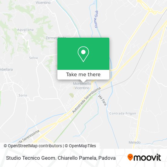 Studio Tecnico Geom. Chiarello Pamela map