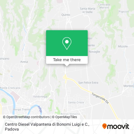 Centro Diesel Valpantena di Bonomi Luigi e C. map