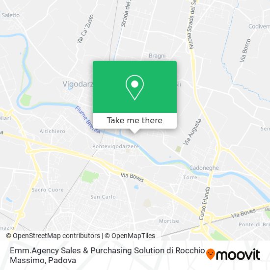 Emm.Agency Sales & Purchasing Solution di Rocchio Massimo map