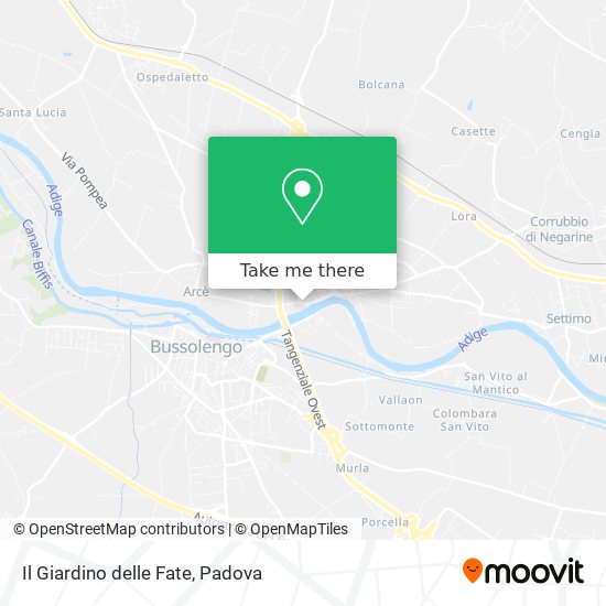Il Giardino delle Fate map