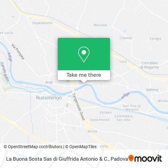 La Buona Sosta Sas di Giuffrida Antonio & C. map