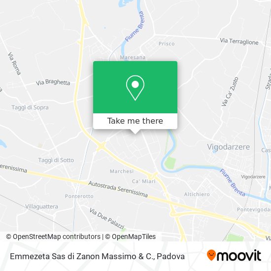 Emmezeta Sas di Zanon Massimo & C. map
