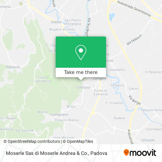 Moserle Sas di Moserle Andrea & Co. map