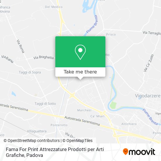 Fama For Print Attrezzature Prodotti per Arti Grafiche map