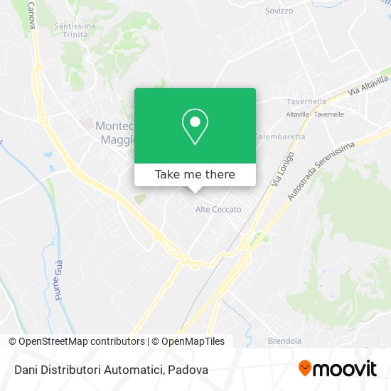 Dani Distributori Automatici map