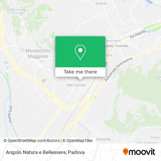 Angolo Natura e Bellessere map