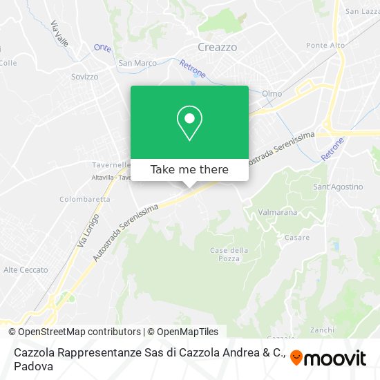 Cazzola Rappresentanze Sas di Cazzola Andrea & C. map
