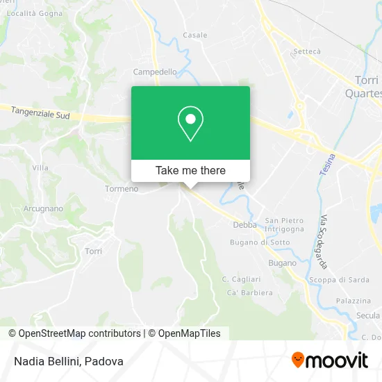 Nadia Bellini map
