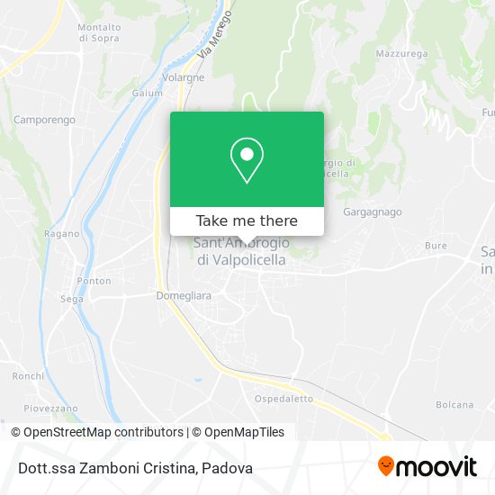 Dott.ssa Zamboni Cristina map