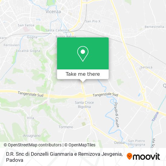 D.R. Snc di Donzelli Gianmaria e Remizova Jevgenia map