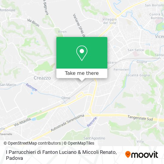 I Parrucchieri di Fanton Luciano & Miccoli Renato map