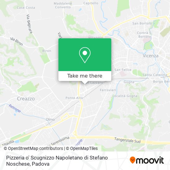 Pizzeria o' Scugnizzo Napoletano di Stefano Noschese map