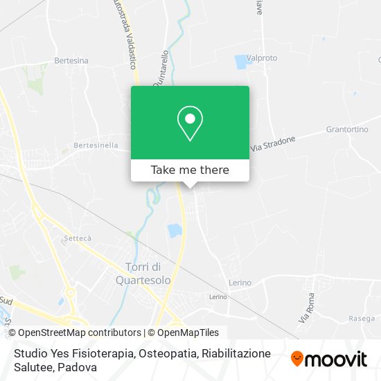 Studio Yes Fisioterapia, Osteopatia, Riabilitazione Salutee map