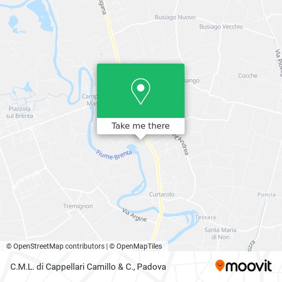 C.M.L. di Cappellari Camillo & C. map