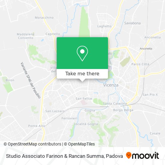 Studio Associato Farinon & Rancan Summa map
