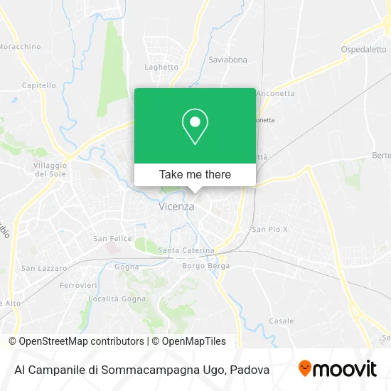 Al Campanile di Sommacampagna Ugo map