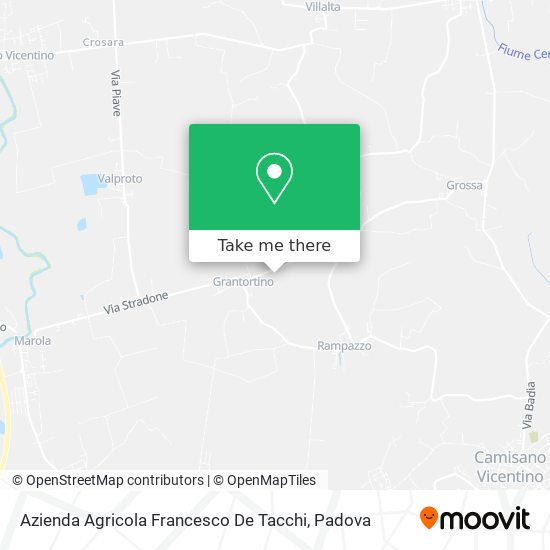 Azienda Agricola Francesco De Tacchi map