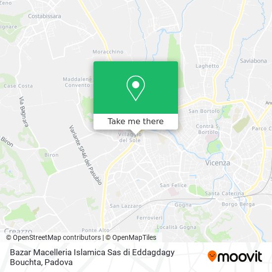 Bazar Macelleria Islamica Sas di Eddagdagy Bouchta map