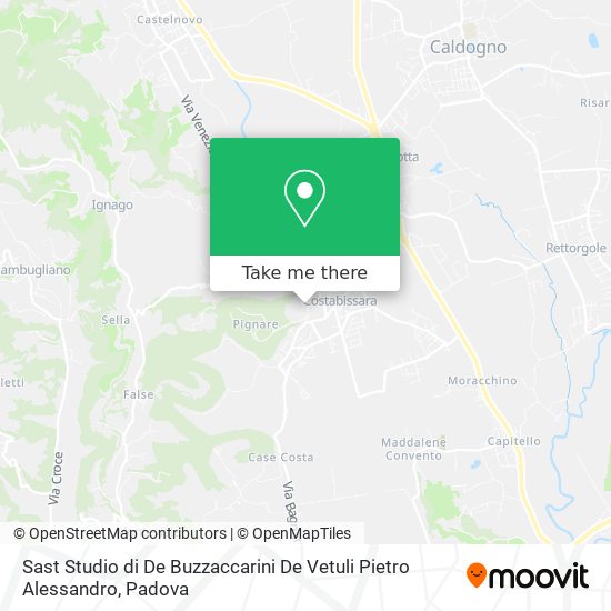 Sast Studio di De Buzzaccarini De Vetuli Pietro Alessandro map
