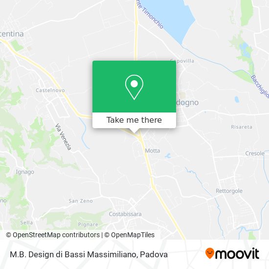 M.B. Design di Bassi Massimiliano map