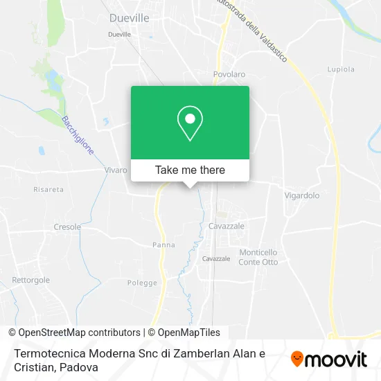 Termotecnica Moderna Snc di Zamberlan Alan e Cristian map