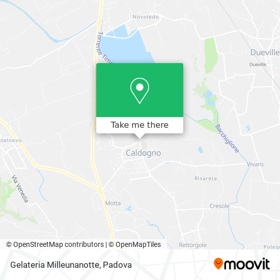 Gelateria Milleunanotte map
