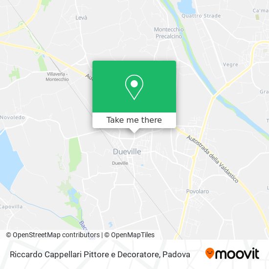 Riccardo Cappellari Pittore e Decoratore map