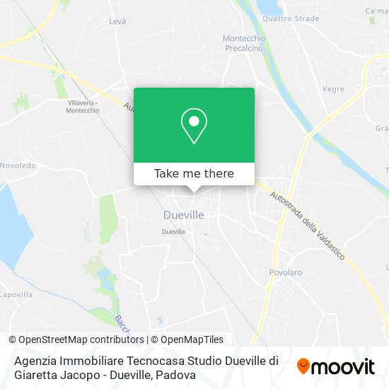 Agenzia Immobiliare Tecnocasa Studio Dueville di Giaretta Jacopo - Dueville map