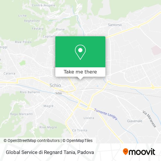 Global Service di Regnard Tania map