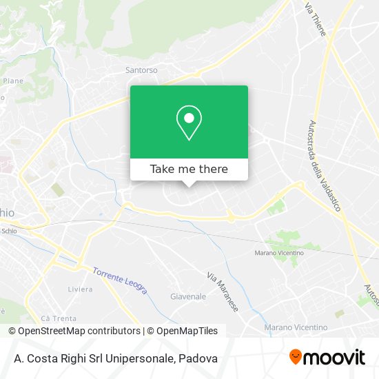 A. Costa Righi Srl Unipersonale map