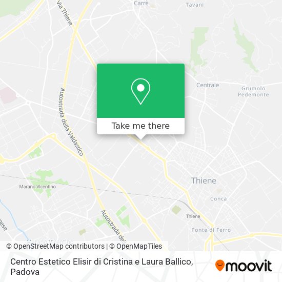Centro Estetico Elisir di Cristina e Laura Ballico map
