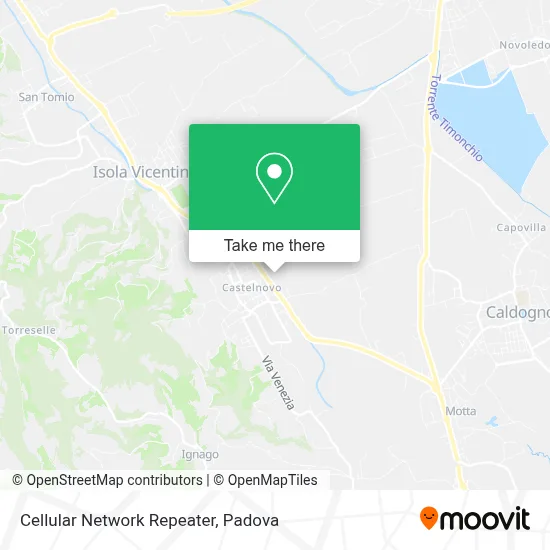 Cellular Network Repeater map