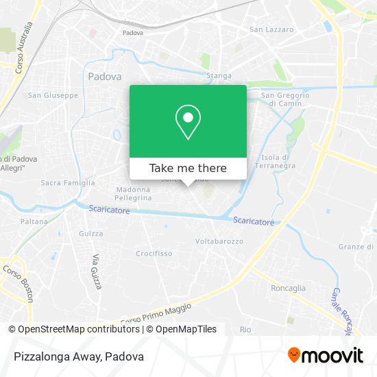 Pizzalonga Away map