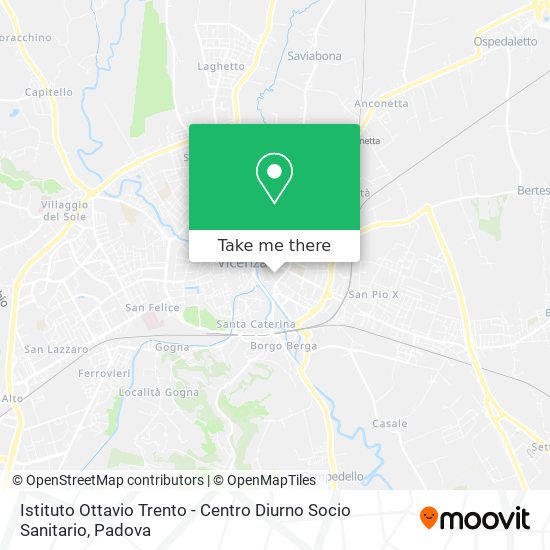 Istituto Ottavio Trento - Centro Diurno Socio Sanitario map