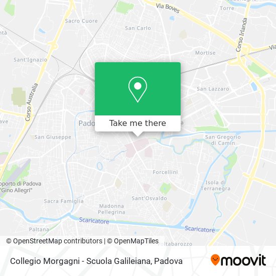 Collegio Morgagni - Scuola Galileiana map