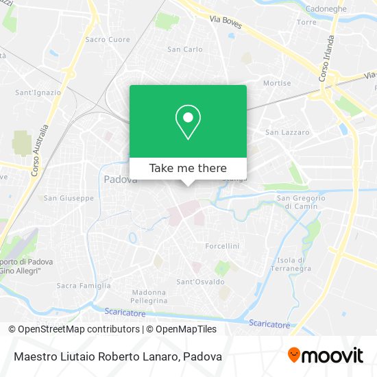 Maestro Liutaio Roberto Lanaro map