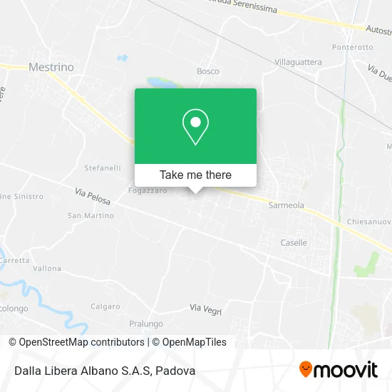Dalla Libera Albano S.A.S map