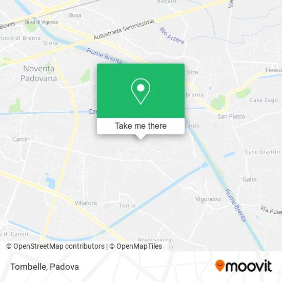 Tombelle map