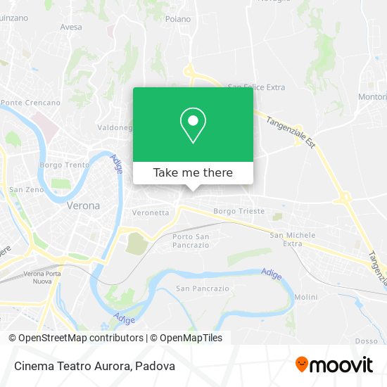 Cinema Teatro Aurora map