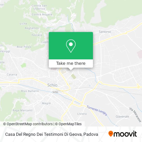 Casa Del Regno Dei Testimoni Di Geova map