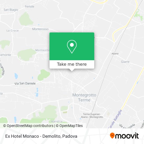 Ex Hotel Monaco - Demolito map