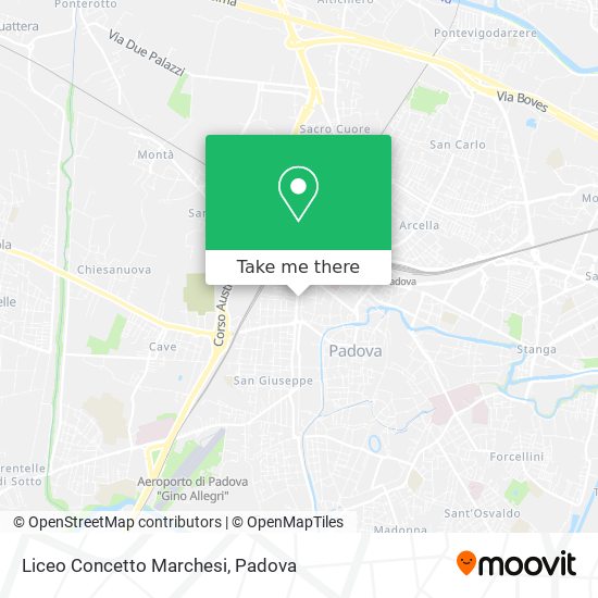 Liceo Concetto Marchesi map