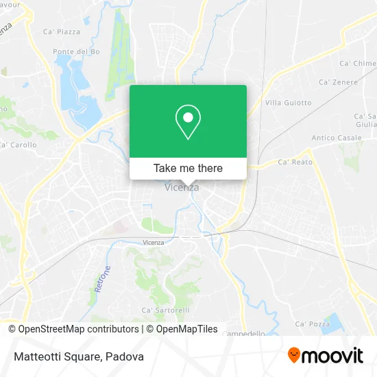 Matteotti Square map
